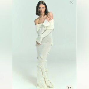 Meshki Kiki Knit Rose dress